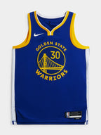 Nike Men's Dri-Fit Golden State Warriors Blue Jersey