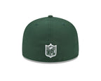 New Era Green Bay Packers 59FIFTY Green Fitted Hat Sidepatch 5950 Cap