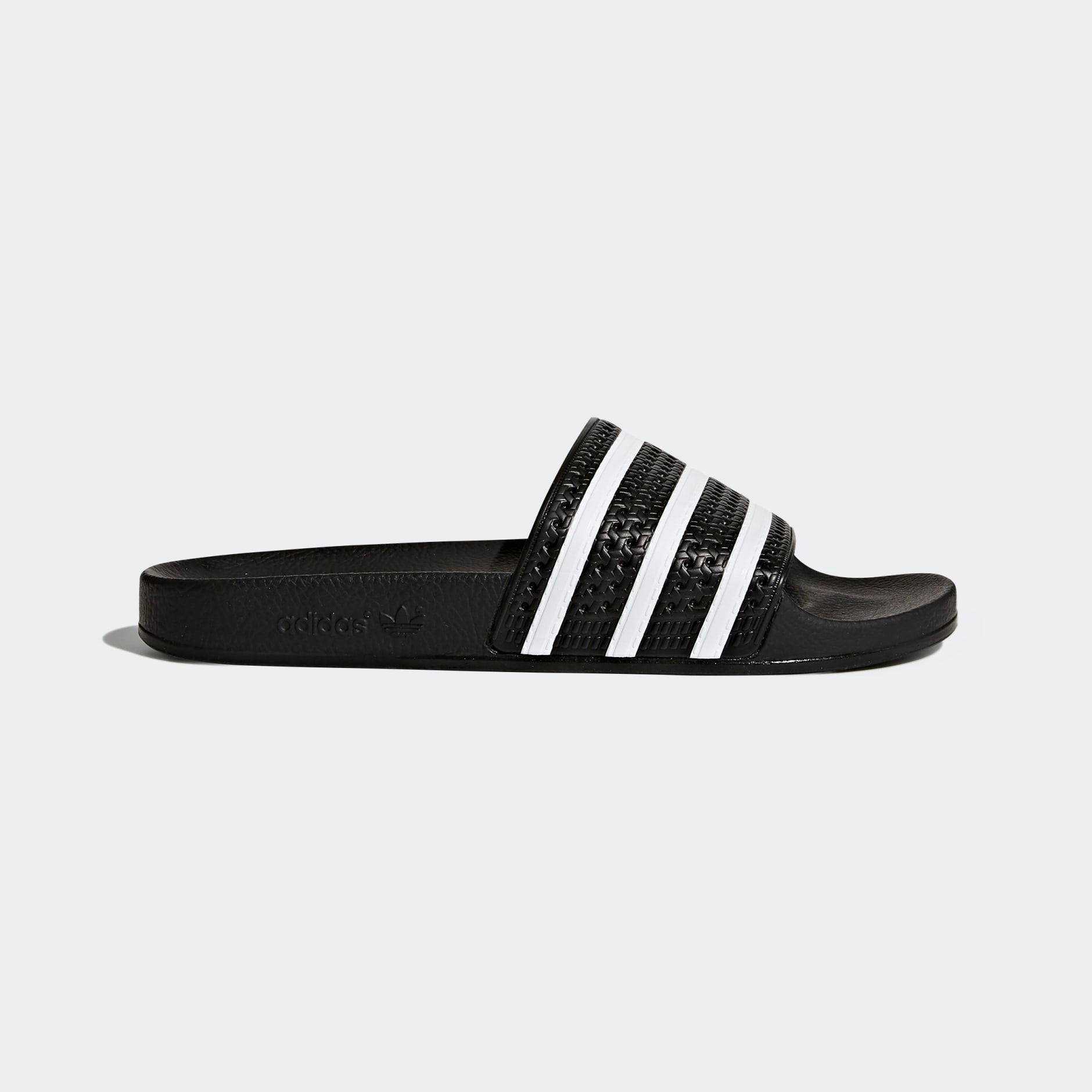 ADILETTE SLIDES “Core Black”