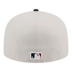 New York Yankees Khaki and Navy Fourth of July 2024 New Era 59FIFTY Fitted Hat