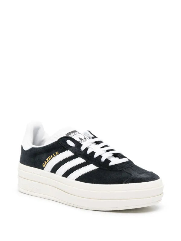 ADIDAS GAZELLE BOLD "BLACK AND WHITE "
