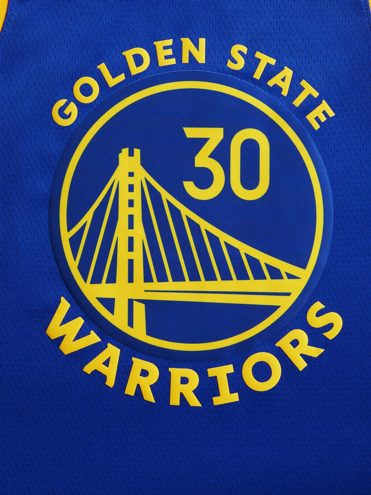 Nike Men's Dri-Fit Golden State Warriors Blue Jersey