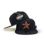 Black Houston Astros Gray Bottom 2005 World Series New Era 59Fifty Fitted