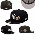 NEW YORK FLAT FITTED YANKEE CAP
