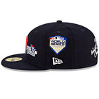 New Era Boston Redsox Fitted Hat MLB Classic World Series Patch