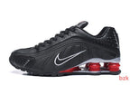 Nike Shox R4 Black Comet Red