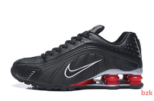 Nike Shox R4 Black Comet Red