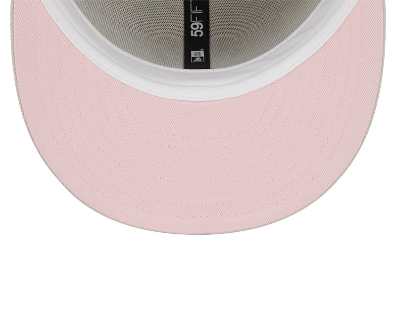 Los Angeles Dodgers New Era 2023 Mother’s Day On-Field 59FIFTY Fitted Hat – Grey/Pink