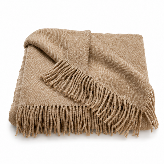 Sahara Fringe Throw