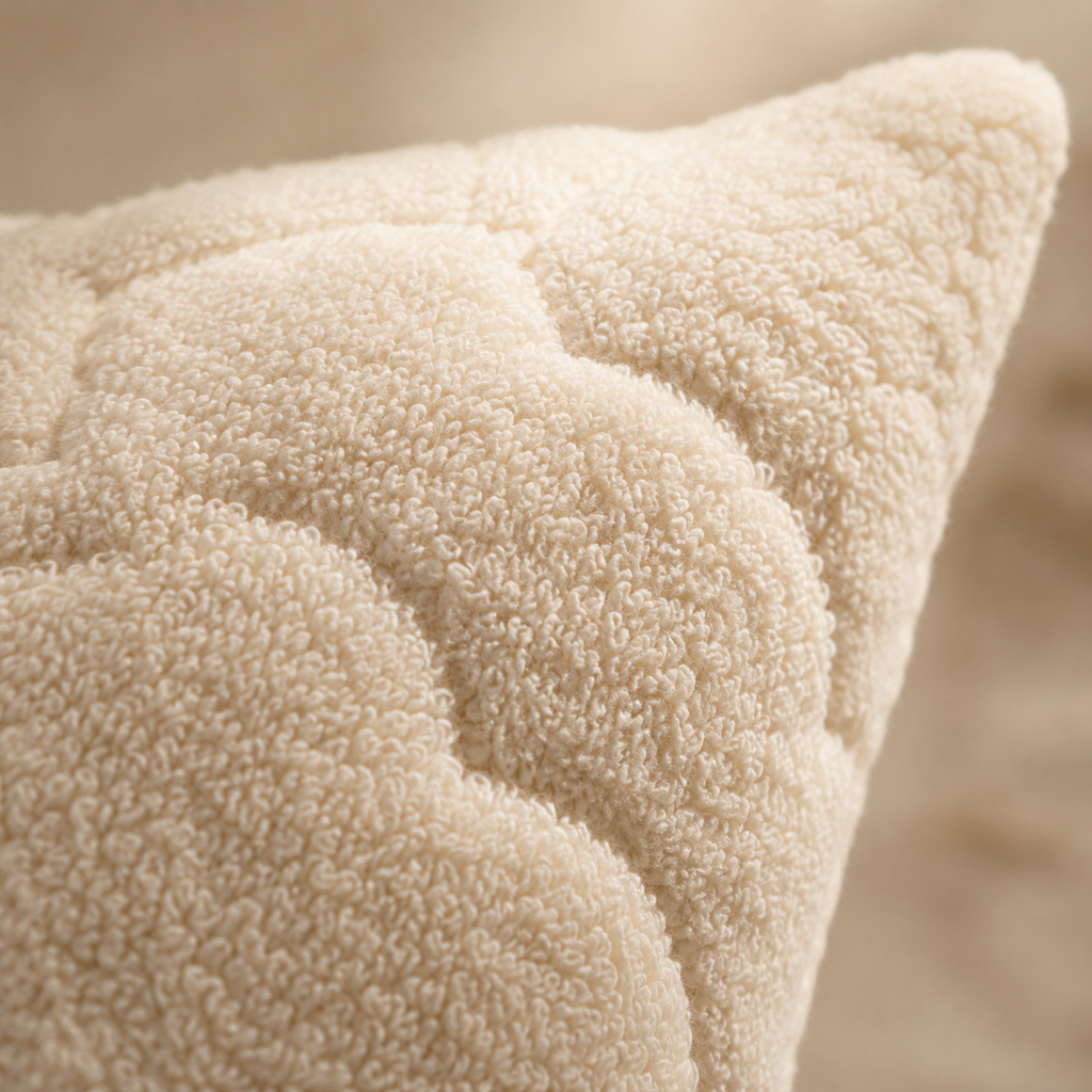 Crested Cashmere Cloud Pillow