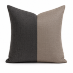Crested Duo Tone Accent Pillow