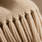 Crested Merino Wool Throw
