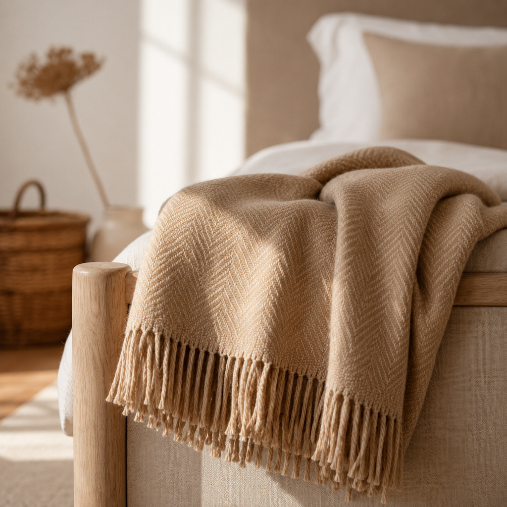 Sahara Fringe Throw