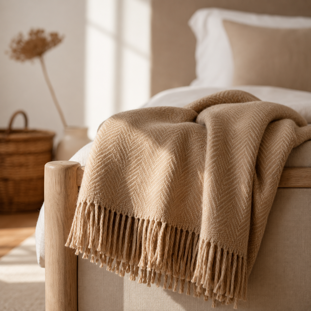 Sahara Fringe Throw