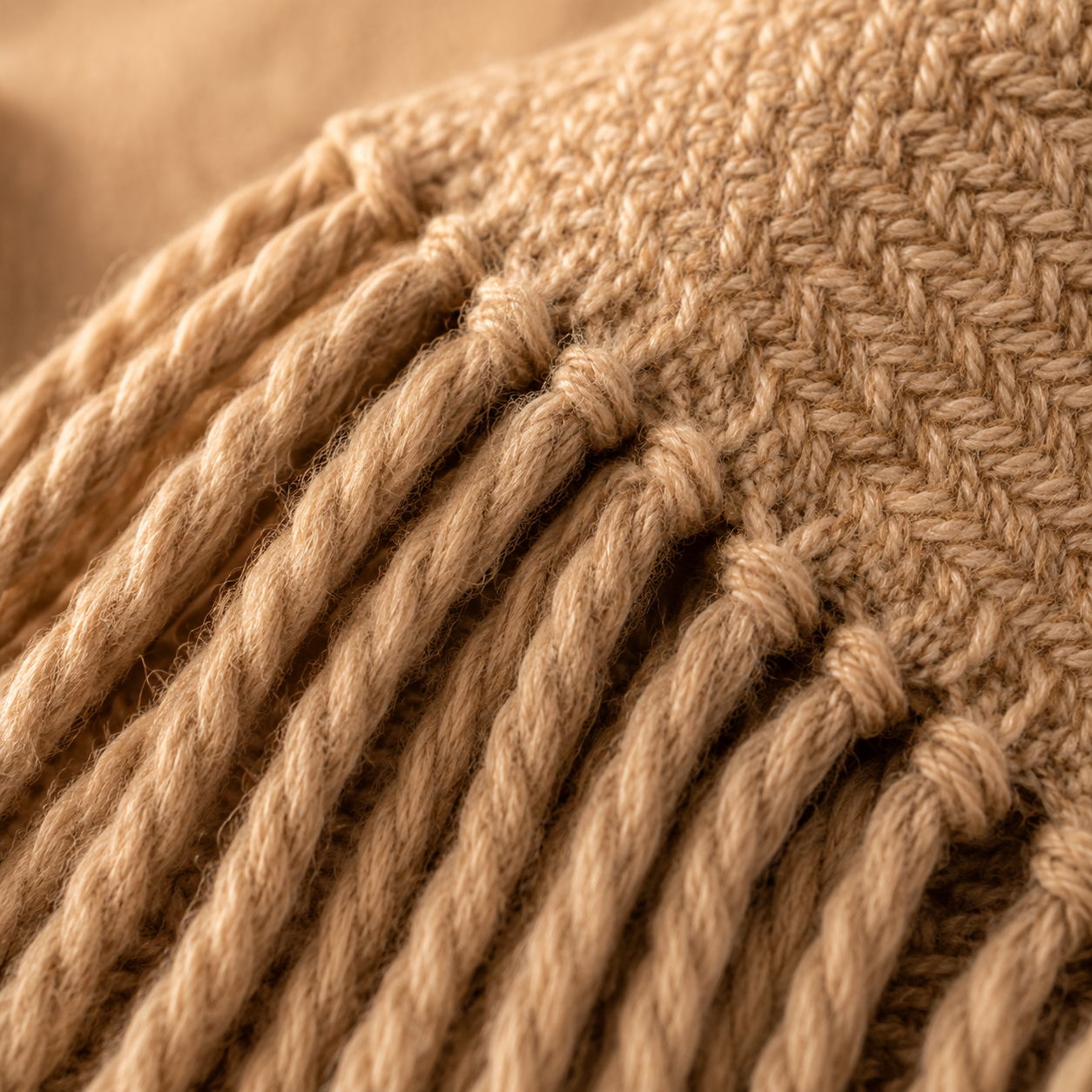 Sahara Fringe Throw