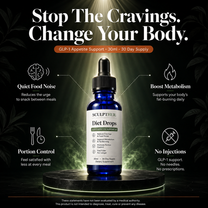 GLP-1 Hunger Suppressing Patches & Diet Drops