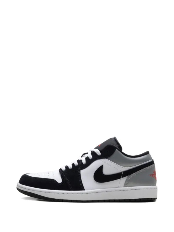 Jordan 1 Low SE "White/Fire Red/Black/Matte Silver”