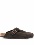 Birkenstock Boston Soft Footbed Suede “Brown”