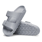 Birkenstock Arizona Eva “Metallic Silver”