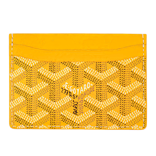 GOYARD SAINT-SULPICE CARD WALLET “YELLOW”