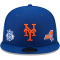 New York Mets New Era Identity 59FIFTY Fitted Hat - Royal
