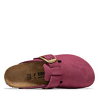 Women's Birkenstock Boston Big Buckle Nubuck