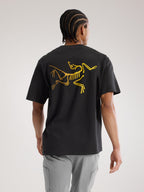 KRAGG COTTON LOGO SHIRT SS MEN'S - 24K BLACK