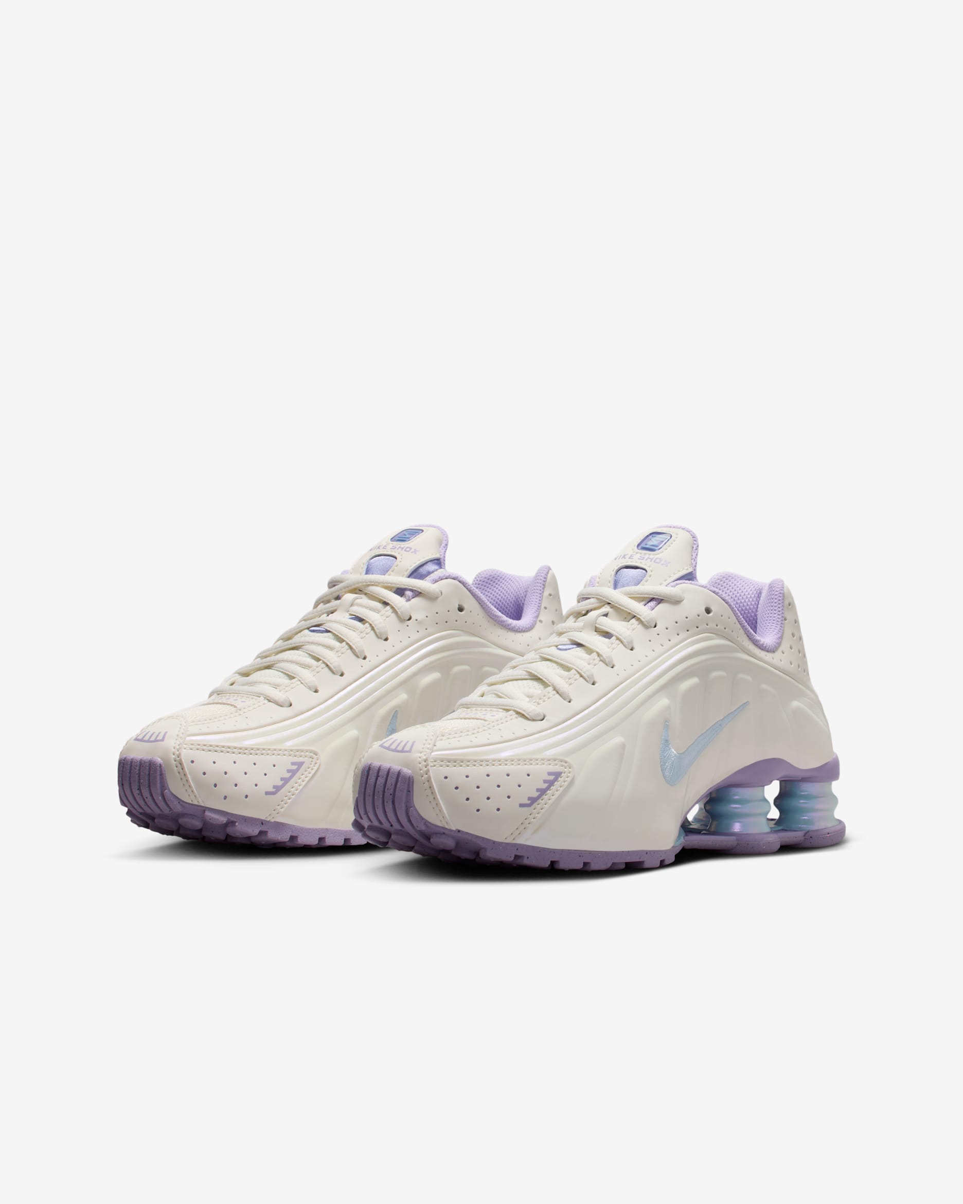 Nike Shox R4 Soft Pearl Hydrangeas (GS)