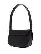 Diesel 1DR leather shoulder bag “Black”
