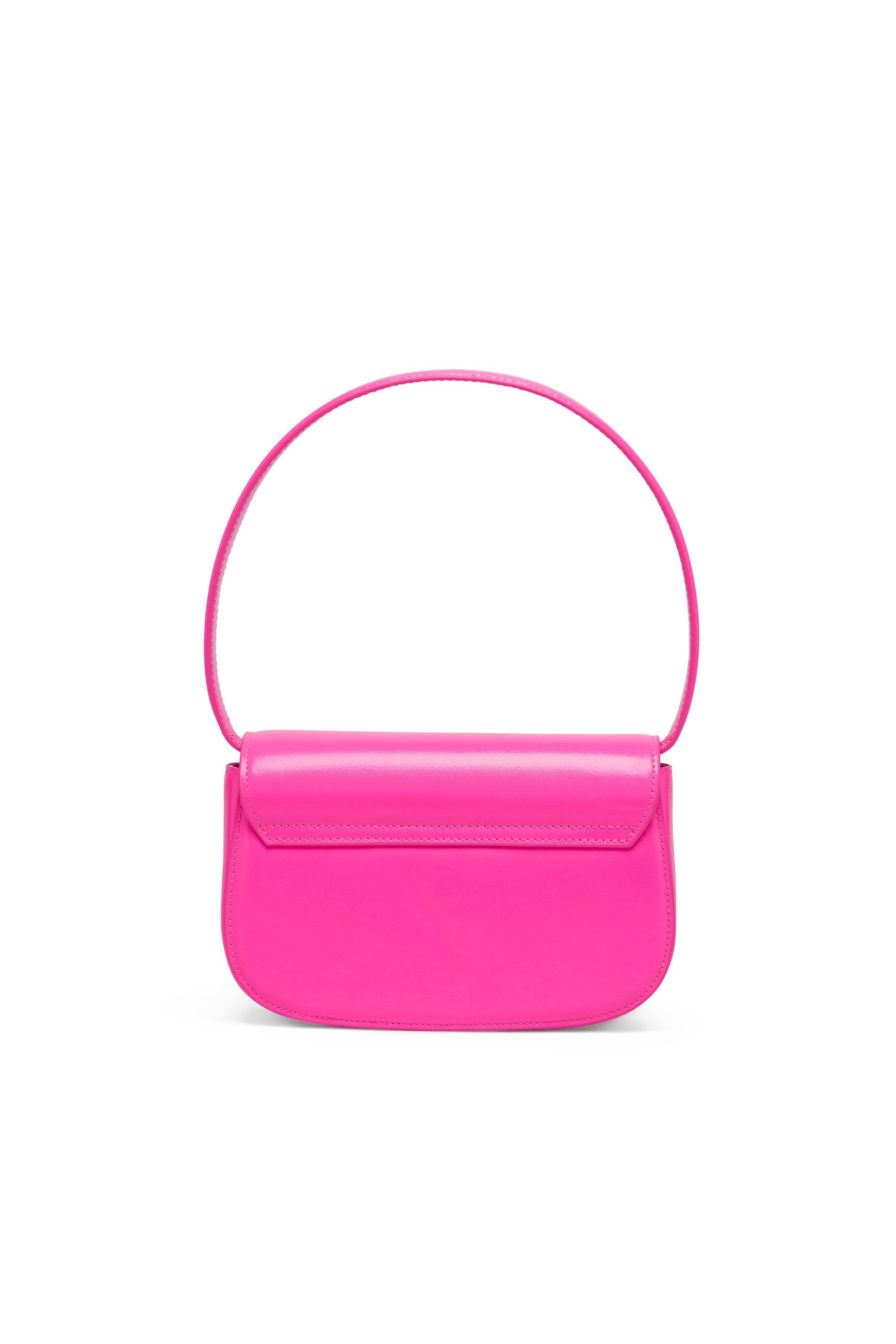Diesel 1DR leather shoulder bag “Pink”