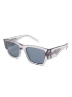 Prada Eyewear enamel triangle logo sunglasses