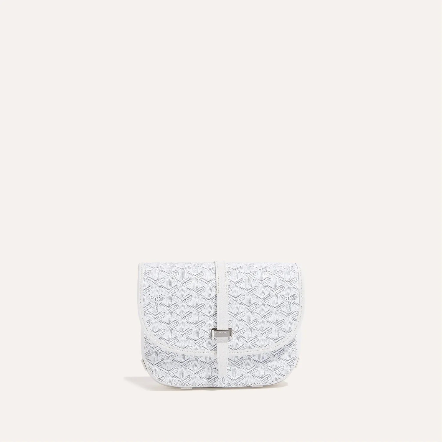 GOYARD BELVEDERE PM “WHITE”