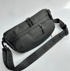 Essentials Embossed Letter Cross Bag
