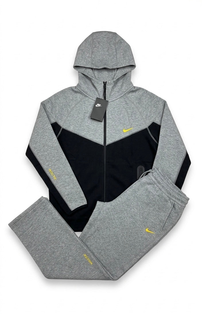 NIKE x NOCTA TECH FLEECE “GREY & BLACK”
