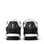 LOUIS VUITTON TRAINER BLACK & WHITE FULLY BOXED