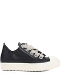 Rick Owens Black Leather low-tops