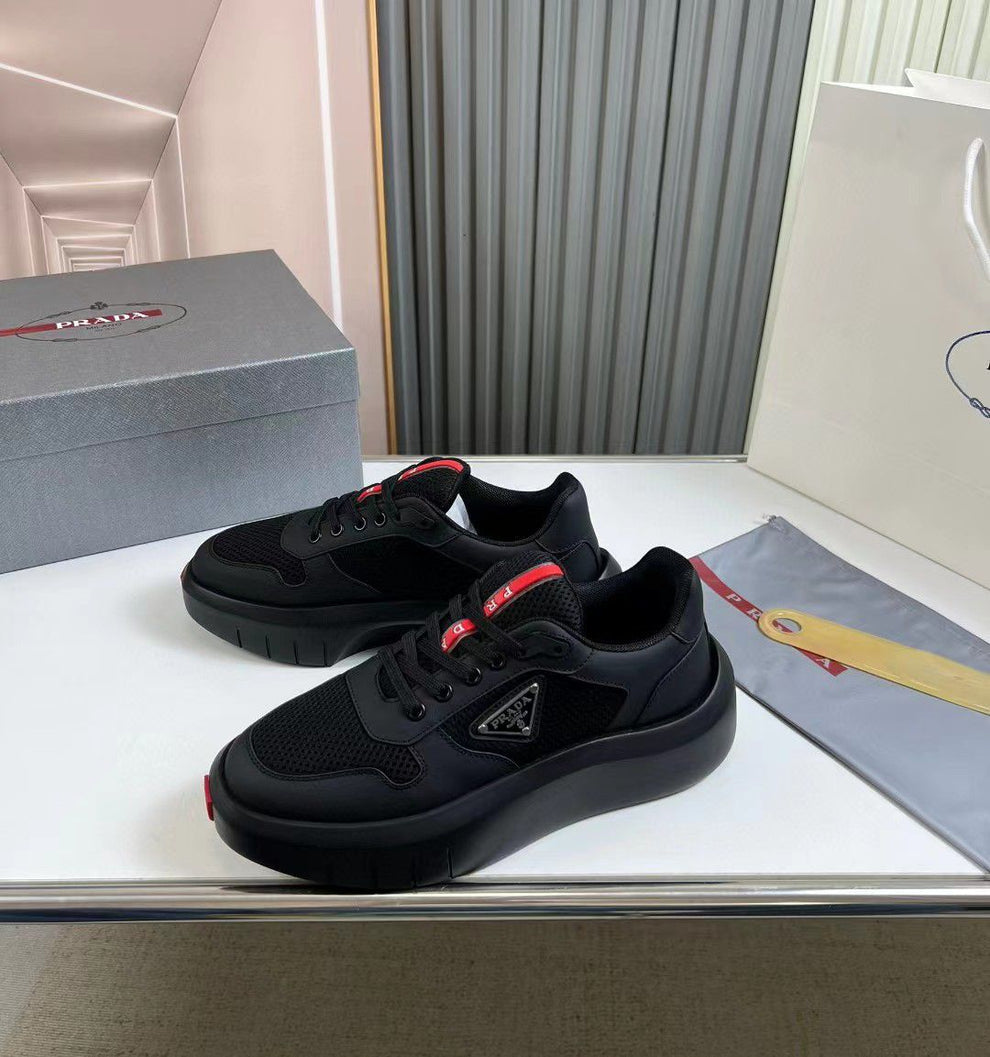 Black Prada America’s Cup Sneakers