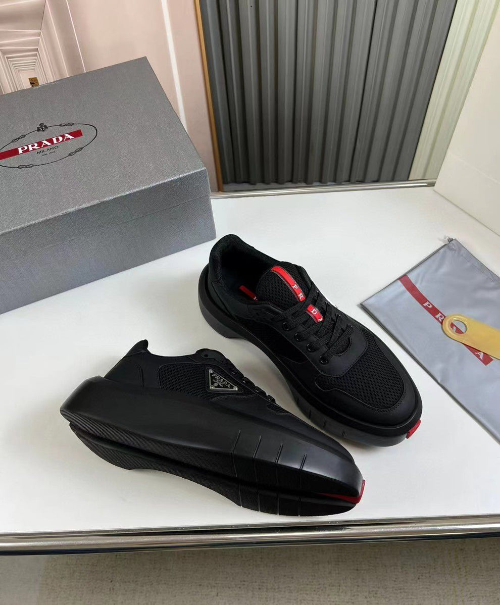 Black Prada America’s Cup Sneakers