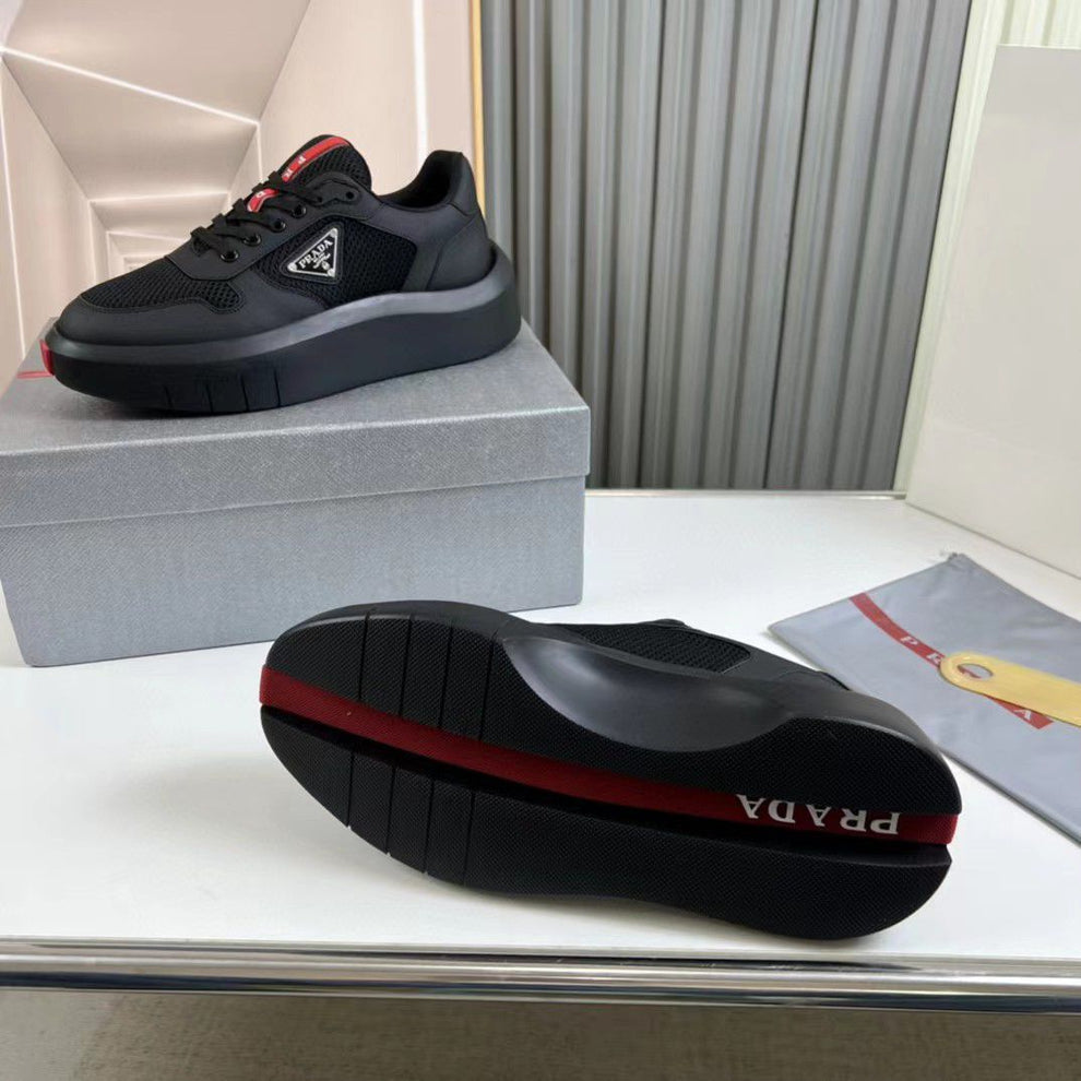 Black Prada America’s Cup Sneakers
