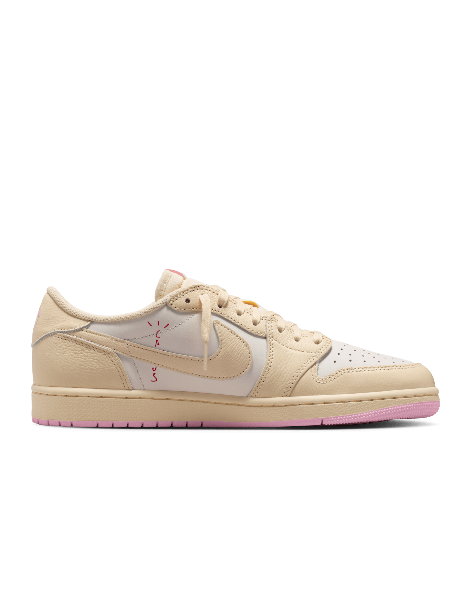 Jordan x Travis Scott Air Jordan 1 Low OG “Shy Pink”