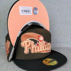 Topperz Philadelphia Phillies Copper Script New Era Hat