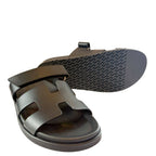 HERMÈS CHYPRE SANDALS ‘Black’