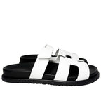 HERMÈS CHYPRE SANDALS ‘White’
