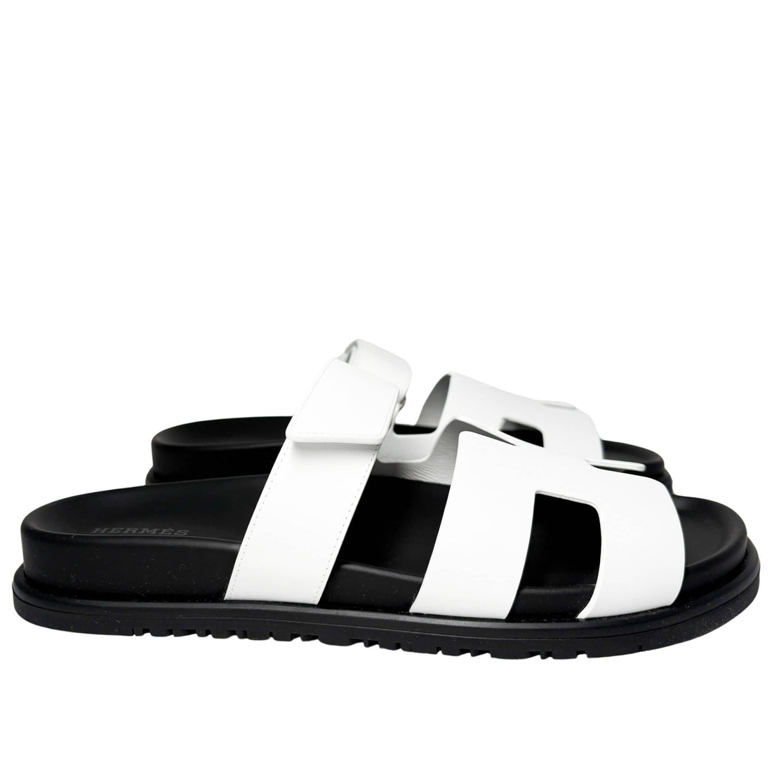 HERMÈS CHYPRE SANDALS ‘White’