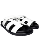 HERMÈS CHYPRE SANDALS ‘White’