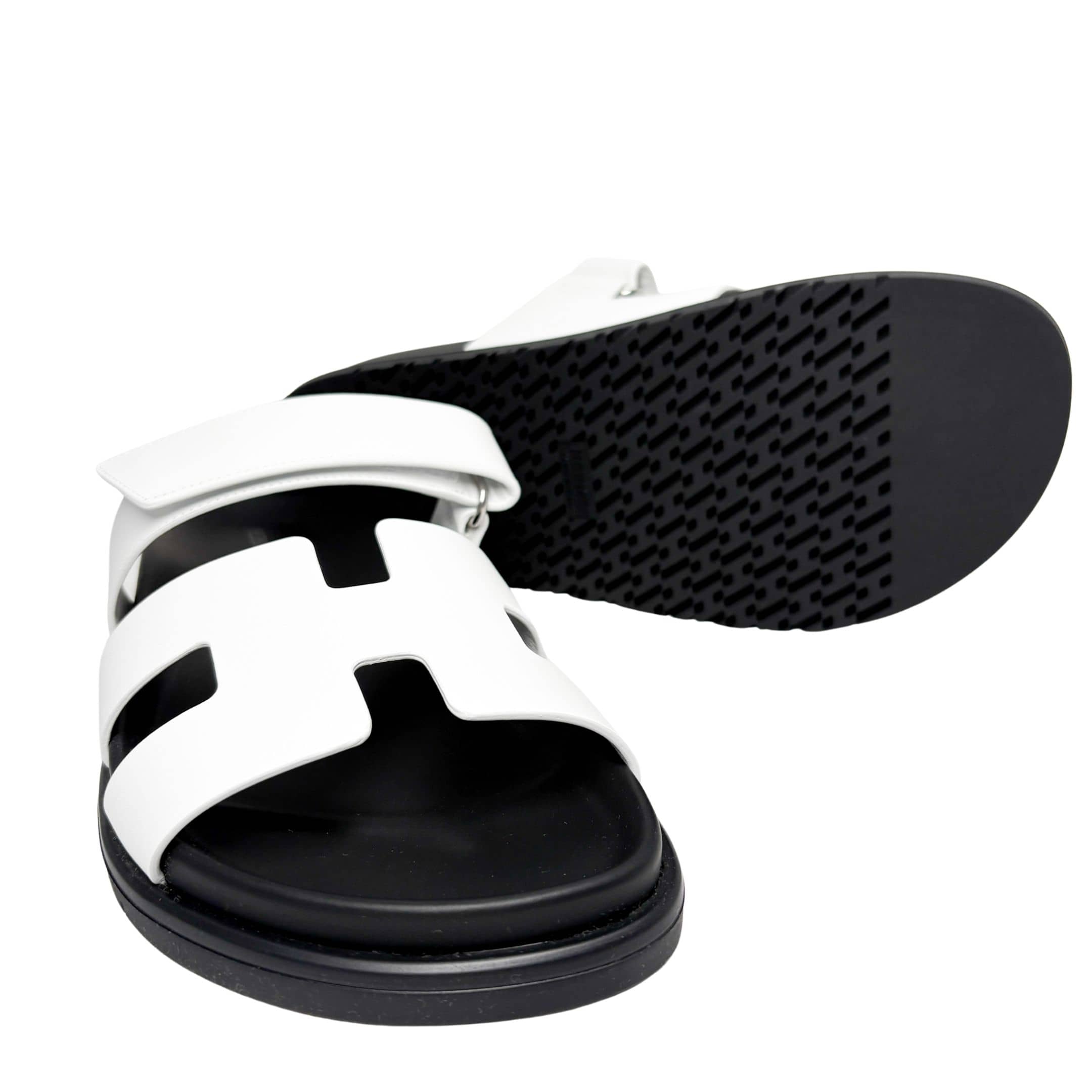 HERMÈS CHYPRE SANDALS ‘White’