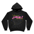 Sp5der P*nk Hoodie 'Black'