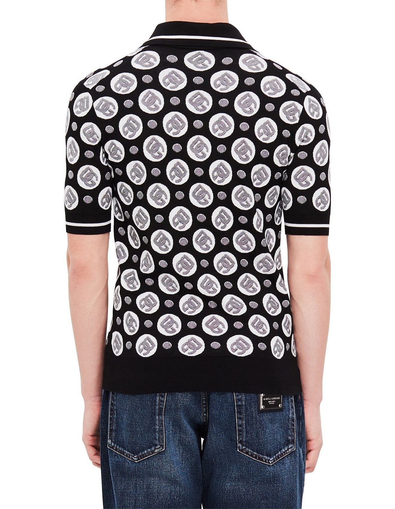 D&G COIN KNIT POLO