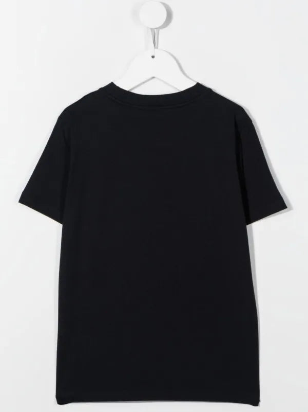 Moncler Enfant logo-patch detail T-shirt