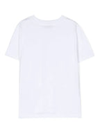 Moncler Enfant logo-patch detail T-shirt